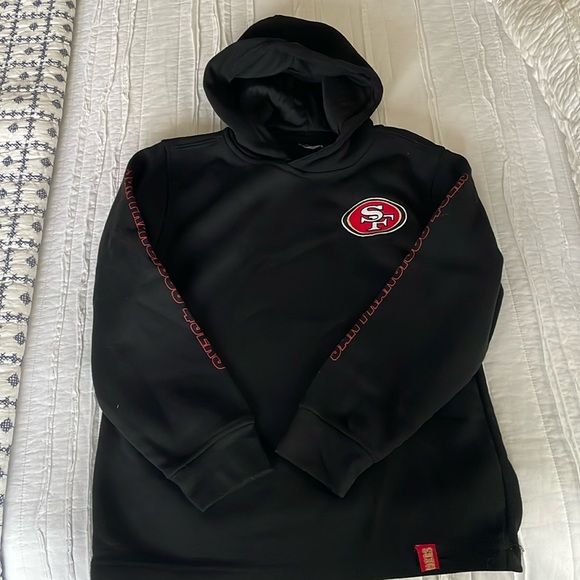 Youth SF Niners Black Sweatshirt - Picture 1 of 1